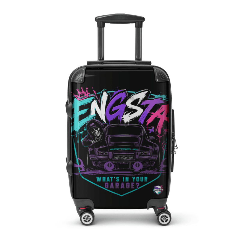 Neon Lights Carry-on Hard-shell suitcase